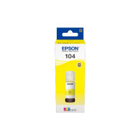 Produktbild för Epson EcoTank 104 - gul - original - bläcktank
