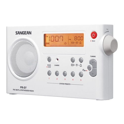 Sangean Electronics Sangean-PR-D7 - klockradio - Cd-Spelare