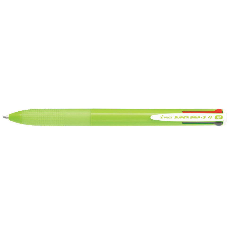 Produktbild för Kulpenna PILOT Super Grip G4 4-färg grön