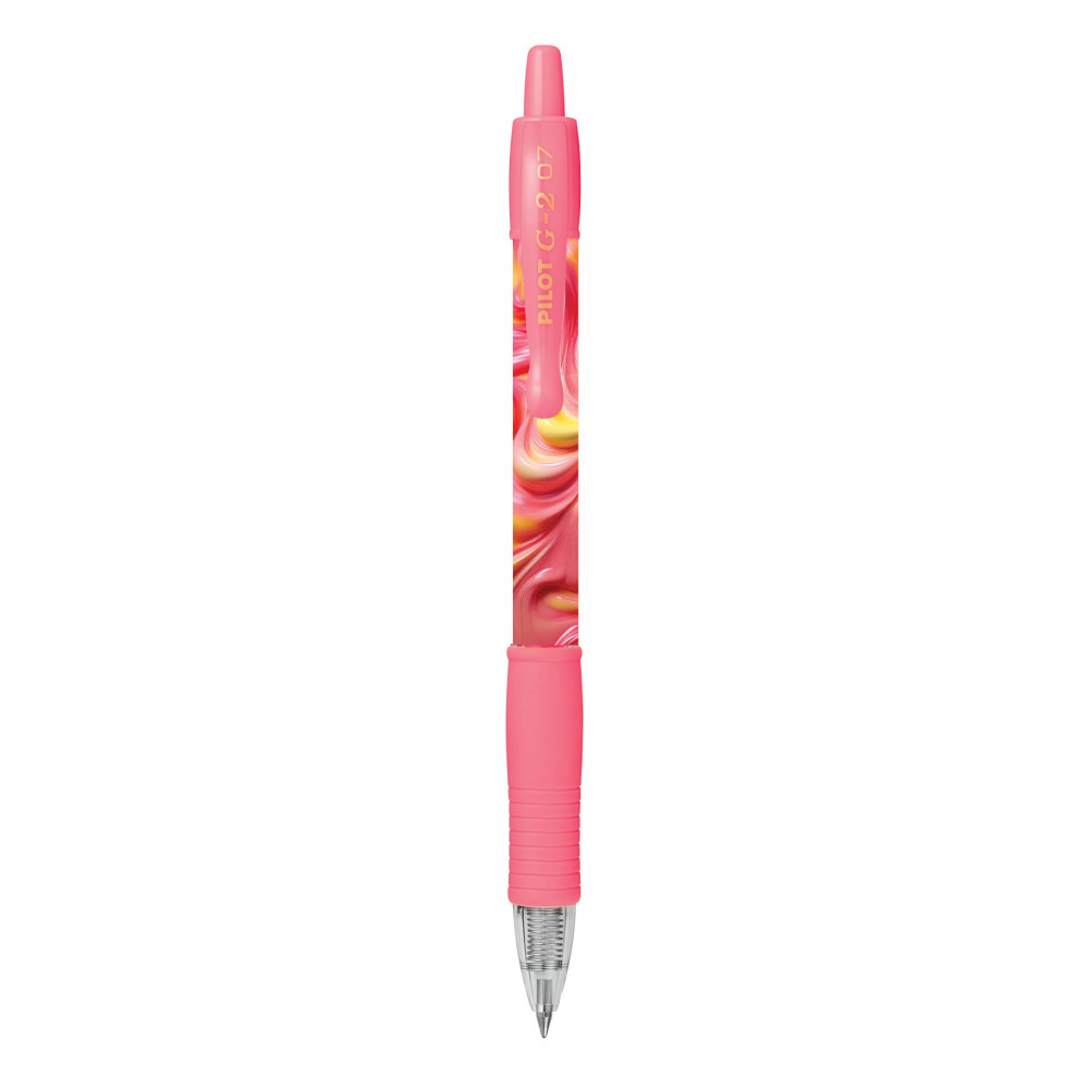 Produktbild för Gelpenna PILOT G-2 flow rosa 0,7 blå