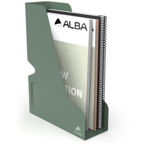 Alba Tidskriftssamlare ALBA metall A4 grön