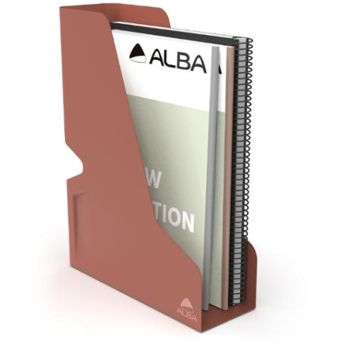 Alba Tidskriftssamlare ALBA metall A4 terrak