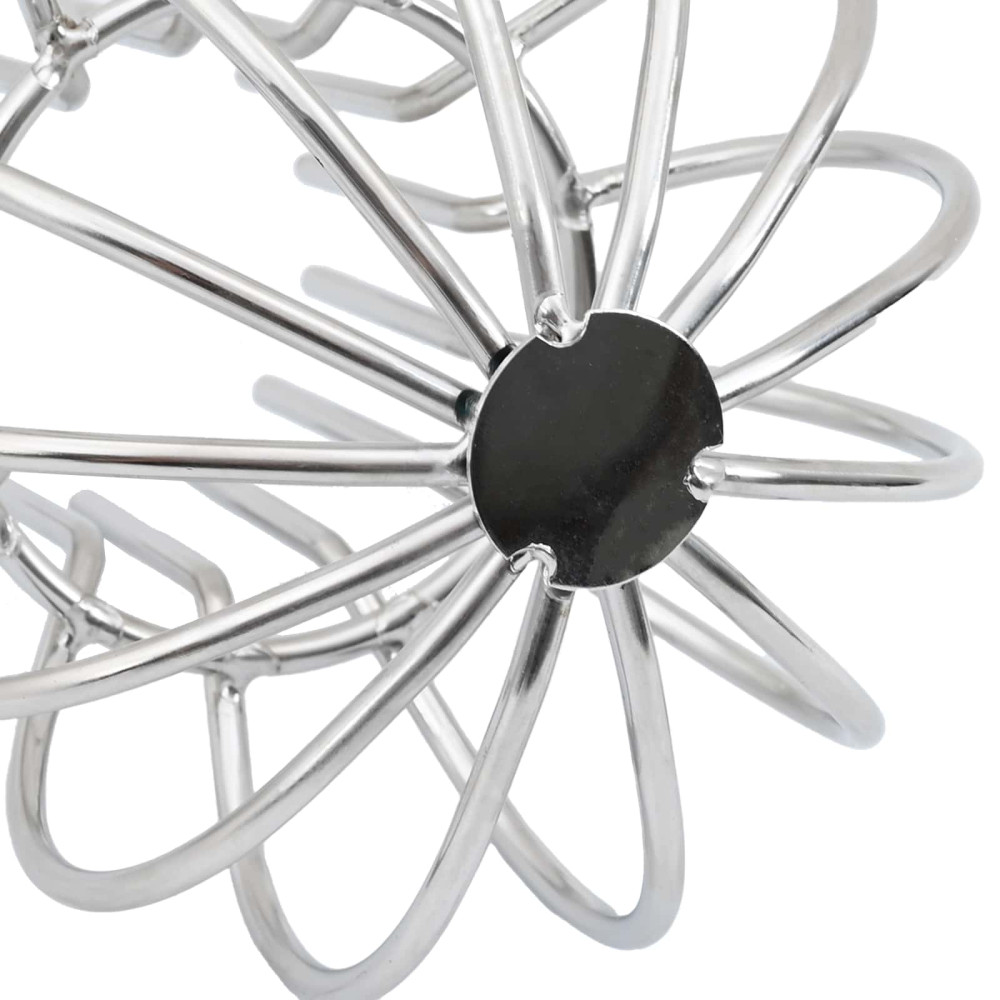 Produktbild för Takrännans lövskydd 2 pcs Silver 110 mm Rostfritt stål