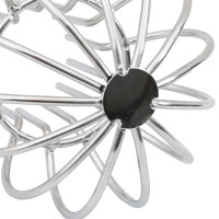 Produktbild för Takrännans lövskydd 8 pcs Silver 110 mm Rostfritt stål