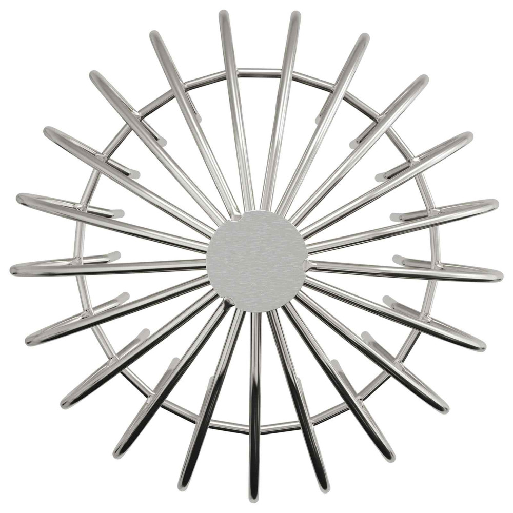 Produktbild för Takrännans lövskydd 2 pcs Silver 200 mm Rostfritt stål