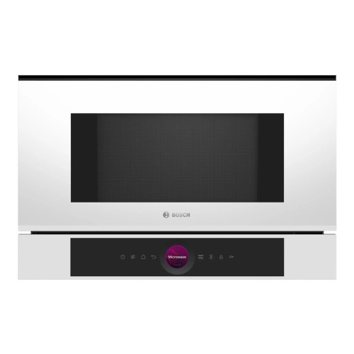 Bosch Bosch Serie | 8 BFL7221W1 - mikrovågsugn - inbyggd - vit