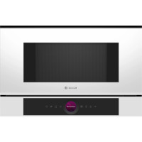 Produktbild för Bosch Serie | 8 BFL7221W1 - mikrovågsugn - inbyggd - vit