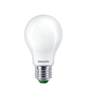 Produktbild för Philips - LED-glödlampa med filament - form: A60 - glaserad finish - E27 - 2.3 W - varmt vitt ljus - 2700 K