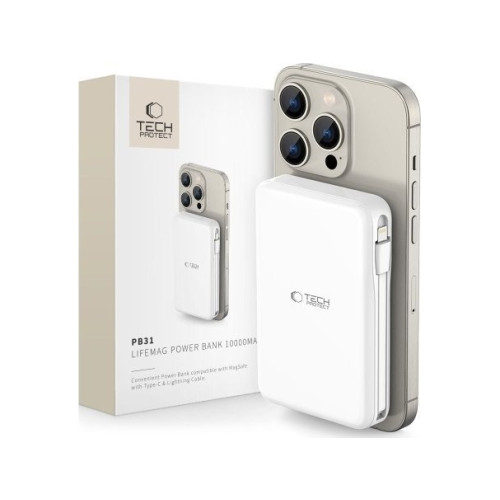 Tech-Protect Powerbank Tech-Protect TECH-PROTECT PB31 LIFEMAG MagSafe 100...