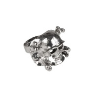 Produktbild för Boland 00643, Maskeradring, Vuxen, Alla, Strykjärn, Silver,...