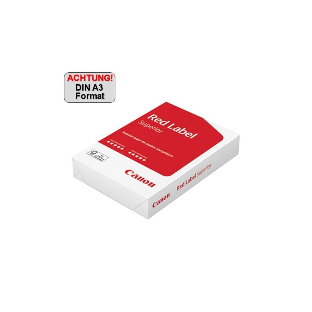 Produktbild för Canon Production Printing Red Label Paper FSC WOP111 - bond paper - 500 ark - A3 - 80 g/m²