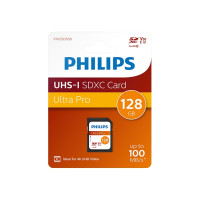 Produktbild för Philips FM12SD65B - flash-minneskort - 128 GB - SDXC UHS-I