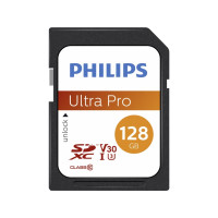 Produktbild för Philips FM12SD65B - flash-minneskort - 128 GB - SDXC UHS-I