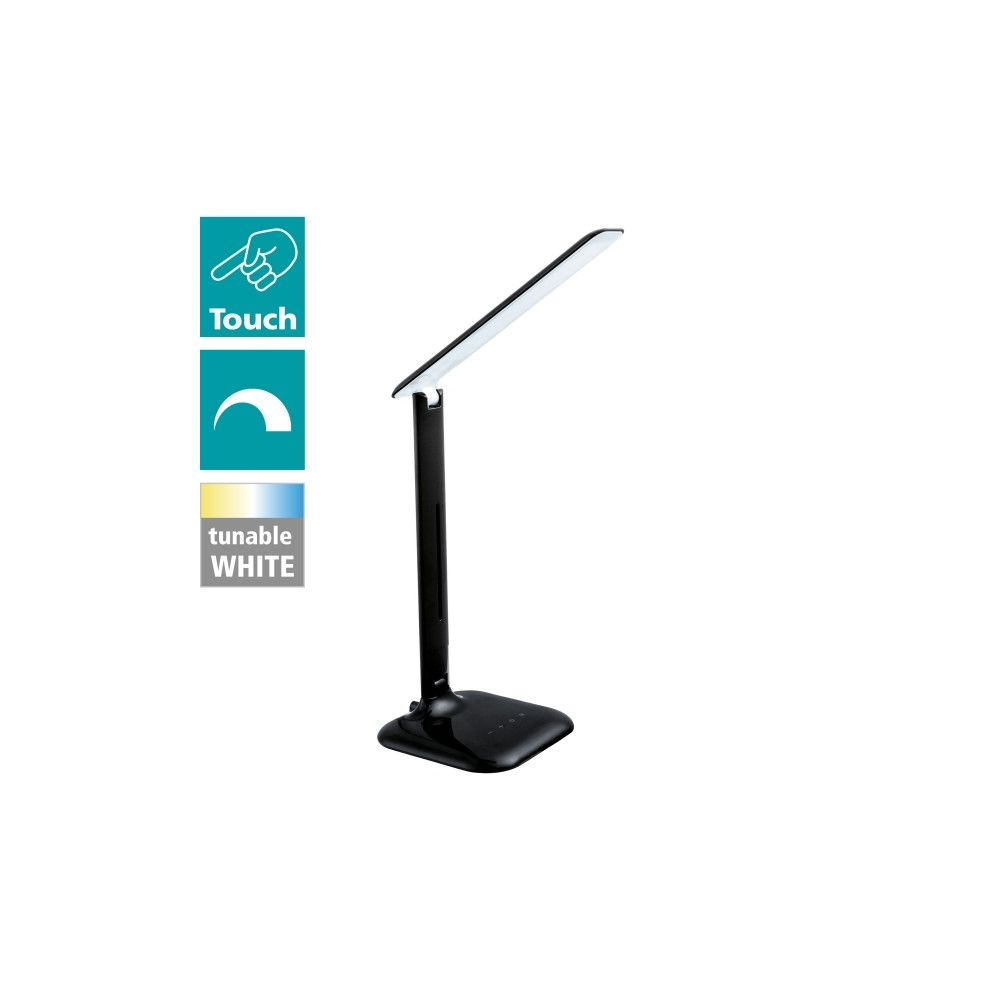 Produktbild för Eglo Style CAUPO - skrivbordslampa - LED - 2.9 W - 3000-6500 K - svart