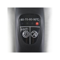 Produktbild för Emerio WK-108054 - vattenkokare - rostfritt stål/svart