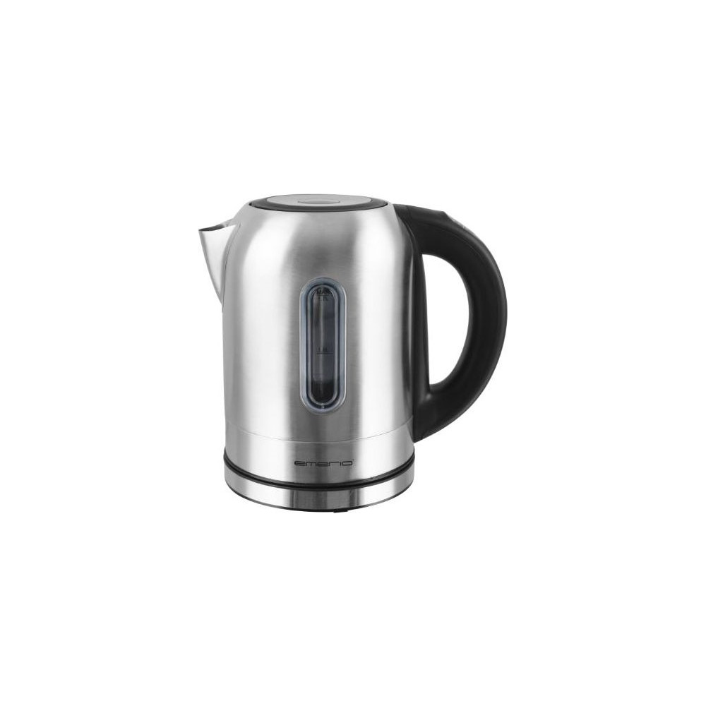 Produktbild för Emerio WK-108054 - vattenkokare - rostfritt stål/svart