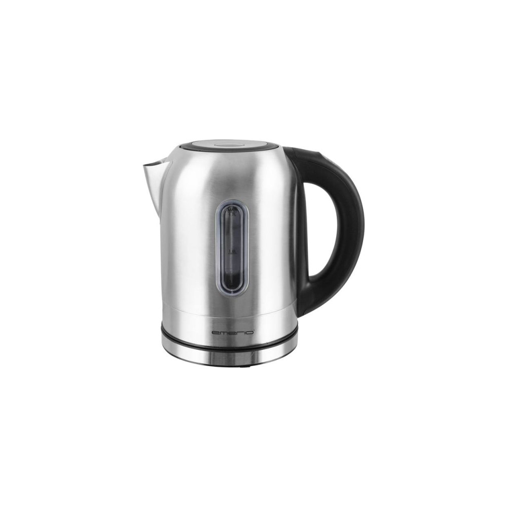Produktbild för Emerio WK-108054 - vattenkokare - rostfritt stål/svart