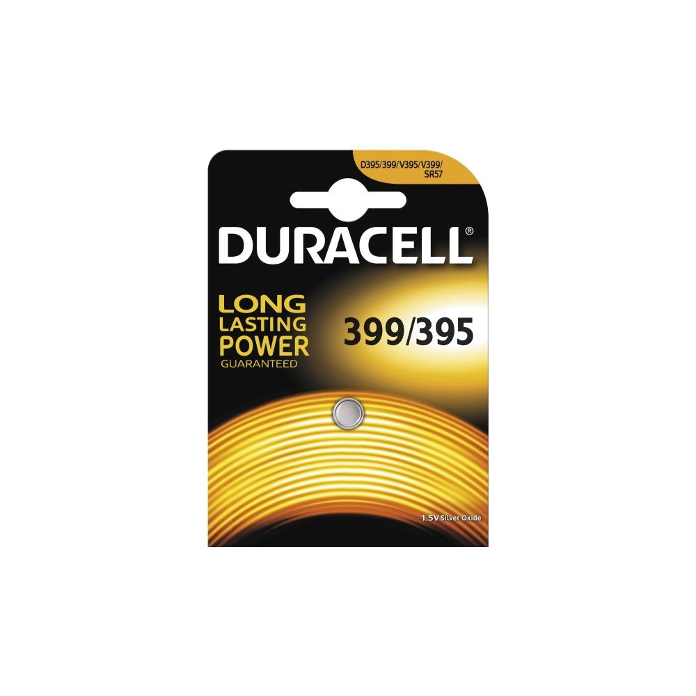 Produktbild för Duracell 399/395 batteri x SR57 - silveroxid