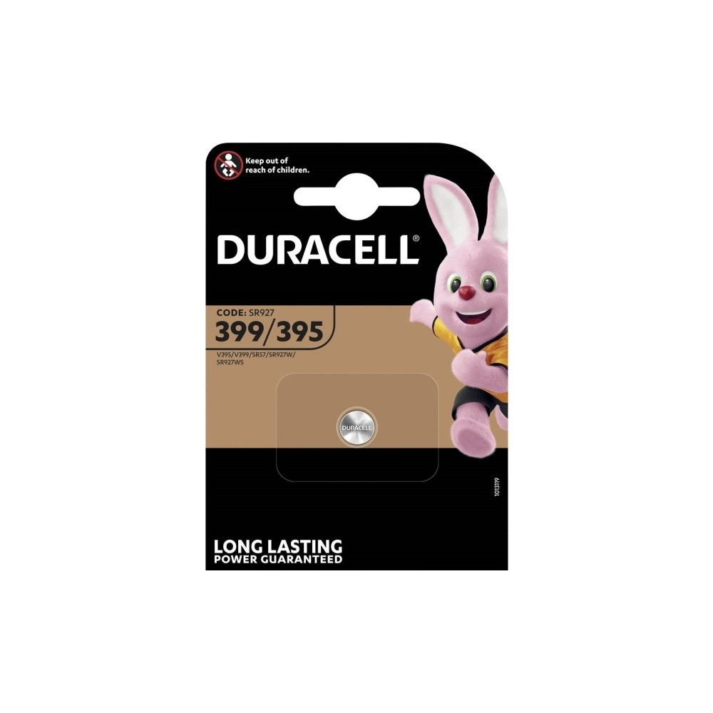 Produktbild för Duracell 399/395 batteri x SR57 - silveroxid