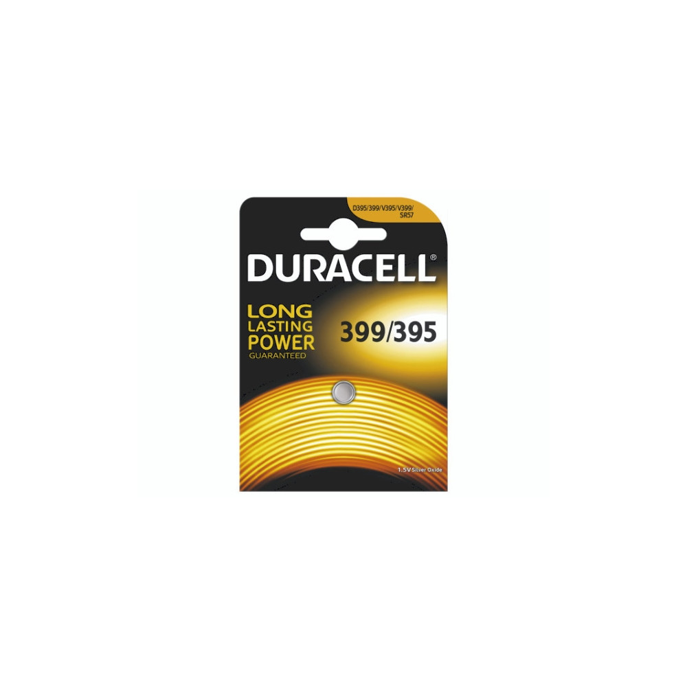 Produktbild för Duracell 399/395 batteri x SR57 - silveroxid