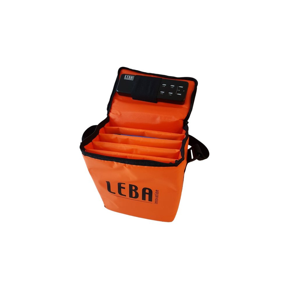 Produktbild för LEBA NoteBag - axelremsväska för 5 surfplattor