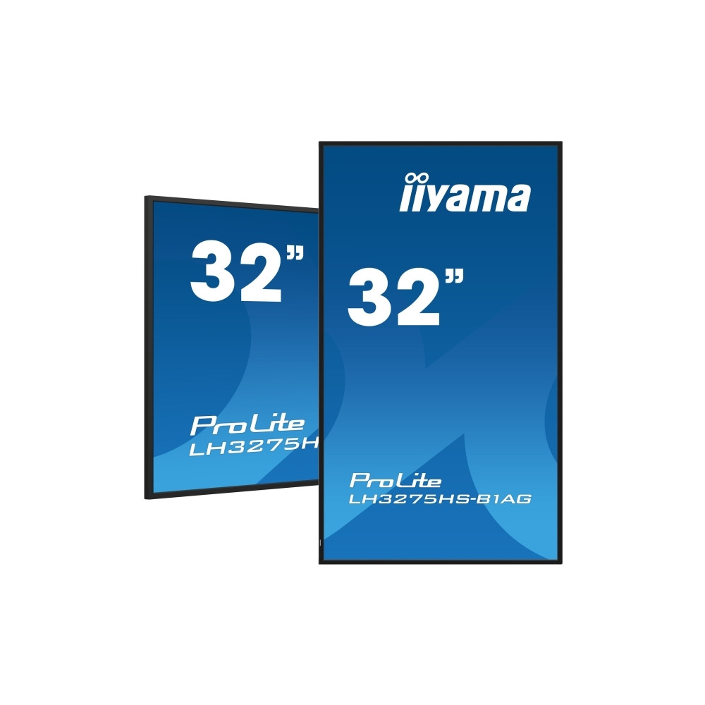 Produktbild för iiyama ProLite LH3275HS-B1AG 32" LED-bakgrundsbelyst LCD-skärm - Full HD - för digital skyltning