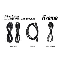 Produktbild för iiyama ProLite LH3275HS-B1AG 32" LED-bakgrundsbelyst LCD-skärm - Full HD - för digital skyltning