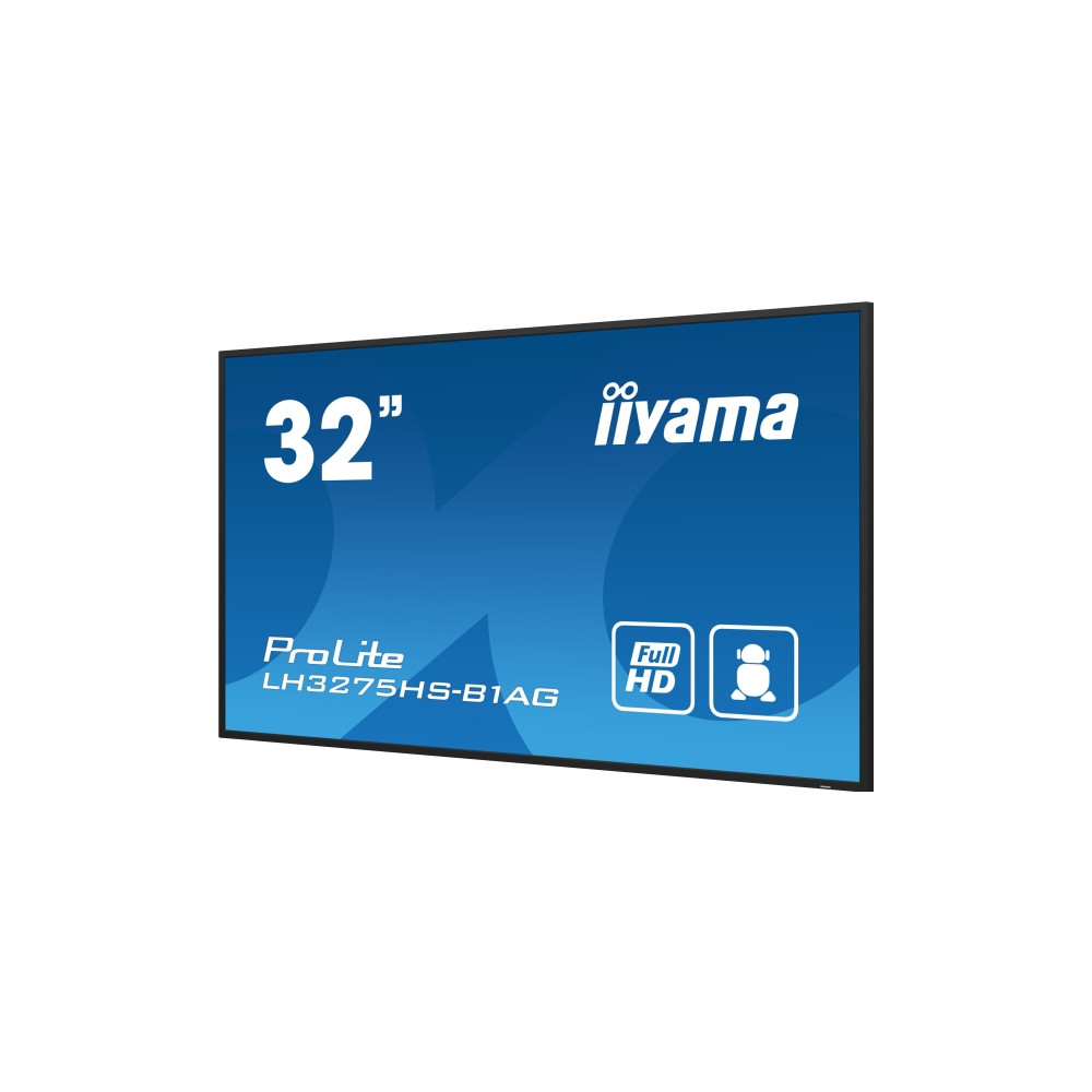 Produktbild för iiyama ProLite LH3275HS-B1AG 32" LED-bakgrundsbelyst LCD-skärm - Full HD - för digital skyltning