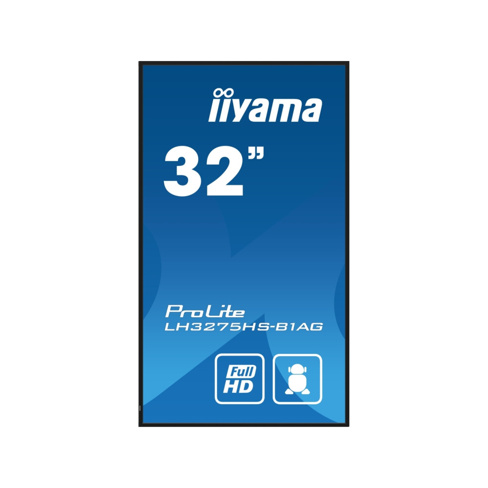Produktbild för iiyama ProLite LH3275HS-B1AG 32" LED-bakgrundsbelyst LCD-skärm - Full HD - för digital skyltning