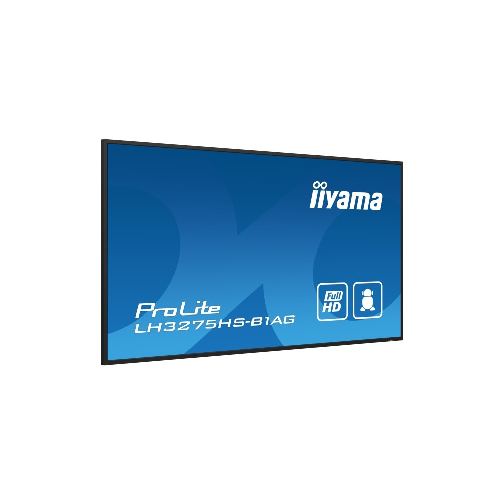 Produktbild för iiyama ProLite LH3275HS-B1AG 32" LED-bakgrundsbelyst LCD-skärm - Full HD - för digital skyltning