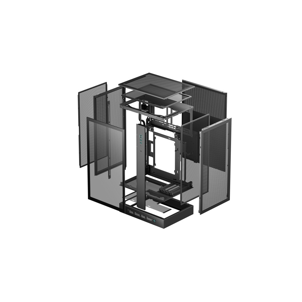 Produktbild för DeepCool CH270 DIGITAL - MT - micro ATX