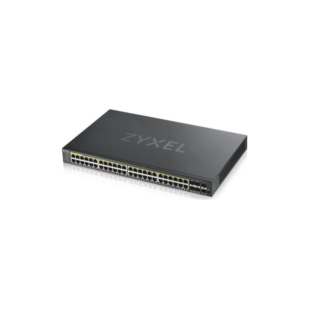 Produktbild för Zyxel GS1920-48HPv2 - switch - 48 portar - smart - rackmonterbar
