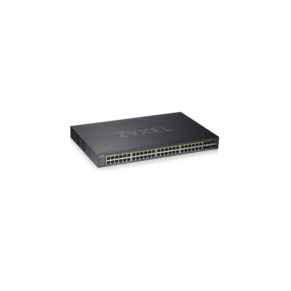 Produktbild för Zyxel GS1920-48HPv2 - switch - 48 portar - smart - rackmonterbar