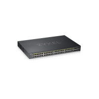 Produktbild för Zyxel GS1920-48HPv2 - switch - 48 portar - smart - rackmonterbar