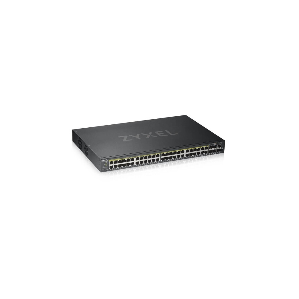 Produktbild för Zyxel GS1920-48HPv2 - switch - 48 portar - smart - rackmonterbar