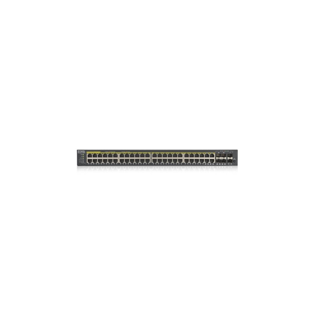 Produktbild för Zyxel GS1920-48HPv2 - switch - 48 portar - smart - rackmonterbar