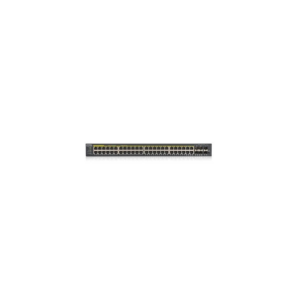 Produktbild för Zyxel GS1920-48HPv2 - switch - 48 portar - smart - rackmonterbar