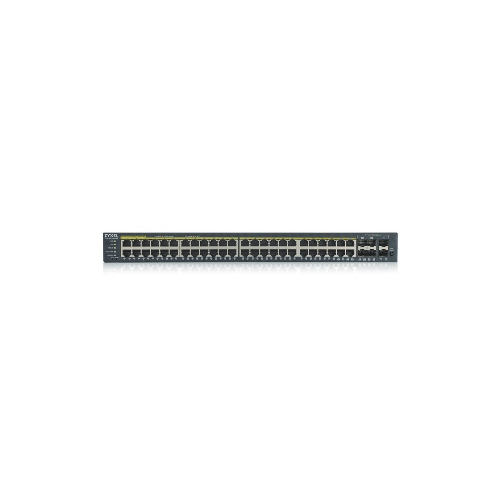Produktbild för Zyxel GS1920-48HPv2 - switch - 48 portar - smart - rackmonterbar