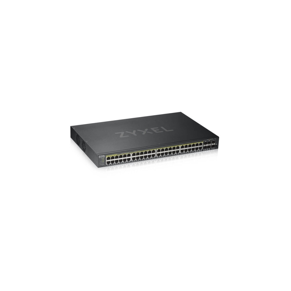 Produktbild för Zyxel GS1920-48HPv2 - switch - 48 portar - smart - rackmonterbar