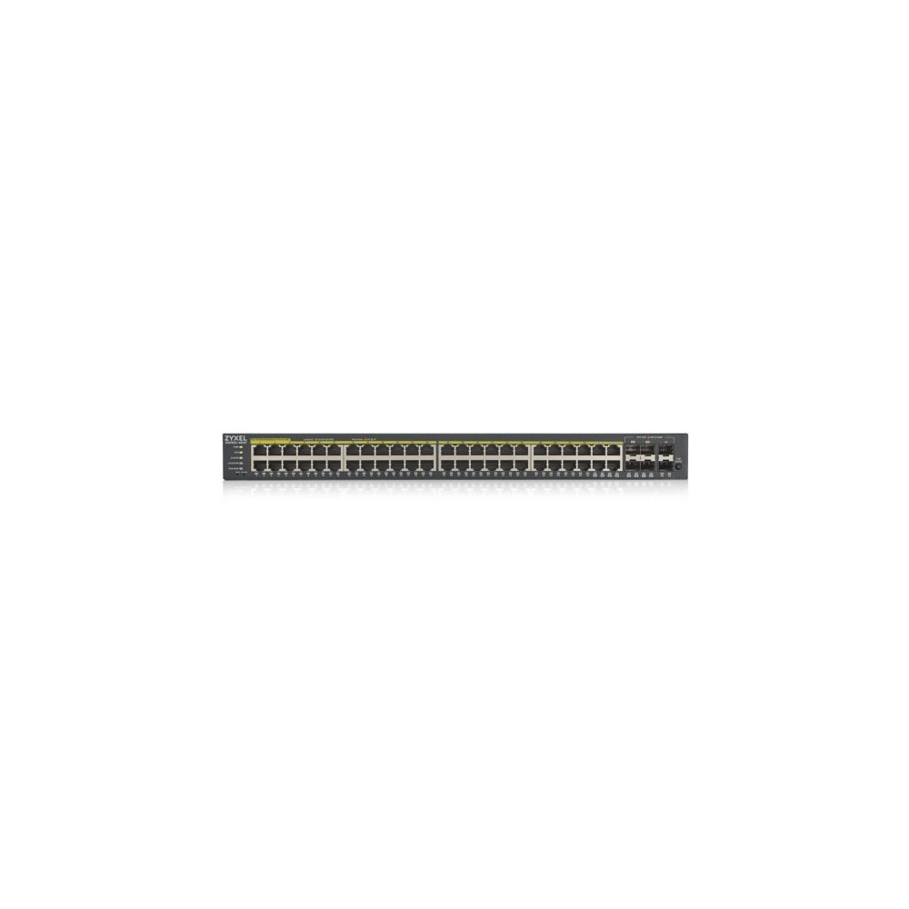 Produktbild för Zyxel GS1920-48HPv2 - switch - 48 portar - smart - rackmonterbar