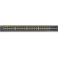 Produktbild för Zyxel GS1920-48HPv2 - switch - 48 portar - smart - rackmonterbar