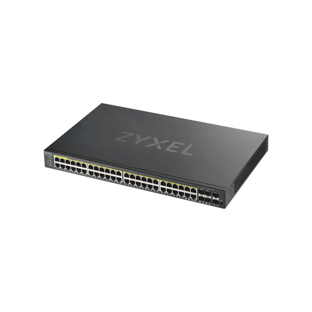 Produktbild för Zyxel GS1920-48HPv2 - switch - 48 portar - smart - rackmonterbar