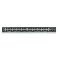 Produktbild för Zyxel GS1920-48HPv2 - switch - 48 portar - smart - rackmonterbar