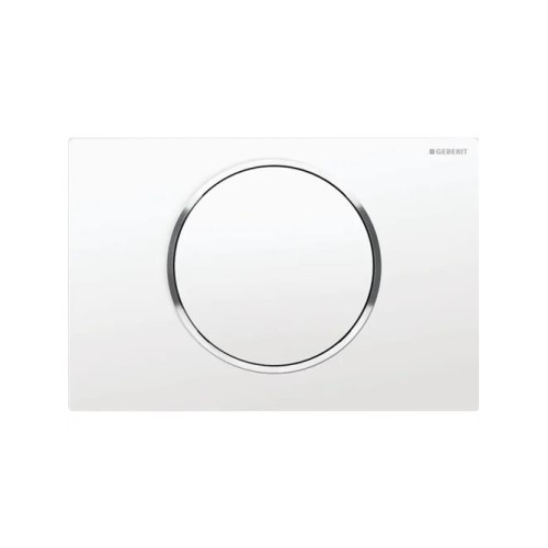 GEBERIT Geberit 115.758.KJ.5, Spolplatta, Vit, Krom, Geberit, 246 mm...