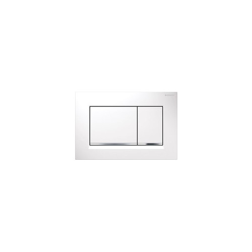 GEBERIT Geberit 115.883.KJ.1, Spolplatta, Vit, Krom, Geberit, 246 mm...