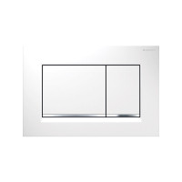 Produktbild för Geberit 115.883.KJ.1, Spolplatta, Vit, Krom, Geberit, 246 mm...
