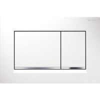 Produktbild för Geberit 115.883.KJ.1, Spolplatta, Vit, Krom, Geberit, 246 mm...