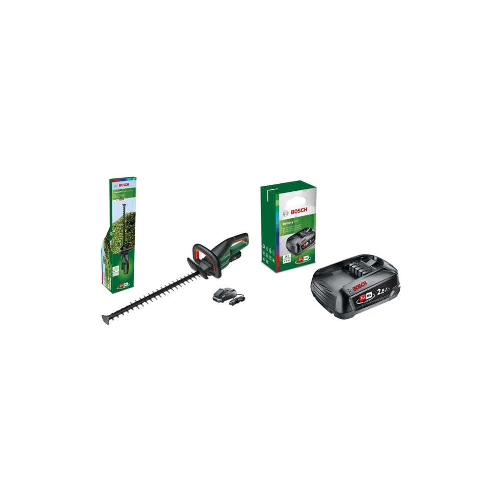 Produktbild för Bosch uppladdningsbara batterier för hörnklippare 18-50 18V...