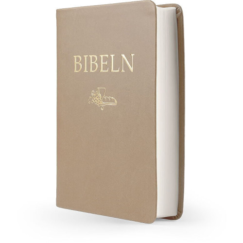 Folkbibeln, Svenska Bibeln SFB 2015, kompakt, brun skinnimitation (inbunden)