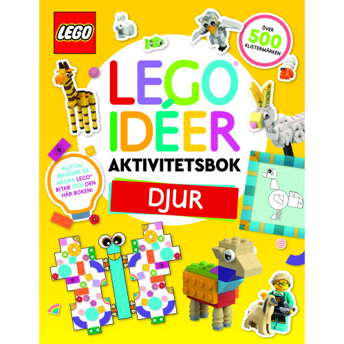 Lego idéer aktivitetsbok. Djur , Alvilda (häftad)